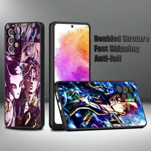 JoJo’s Bizarre Adventure Phone Case – Stylish Protection for Anime Fans