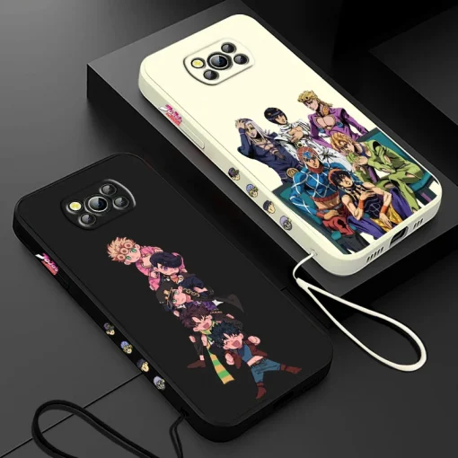 JoJo’s Bizarre Adventure Phone Case – Stylish Protection for Anime Fans