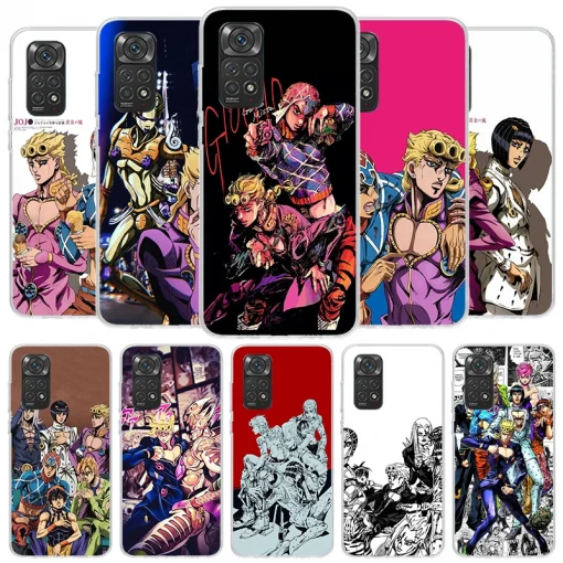 JoJo’s Bizarre Adventure Phone Case – Stylish Protection for Anime Fans