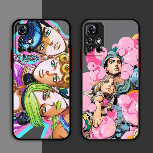 JoJo’s Bizarre Adventure Phone Case – Stylish Protection for Anime Fans