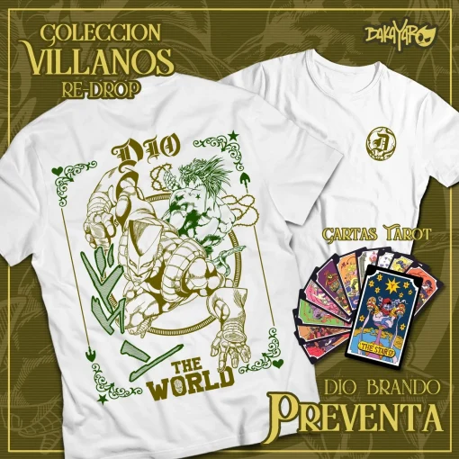 JoJo’s Bizarre Adventure t-shirt  – Premium Anime Tee