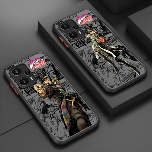 JoJo’s Bizarre Adventure Phone Case – Stylish Protection for Anime Fans