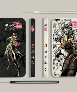 JoJo’s Bizarre Adventure Phone Case – Stylish Protection for Anime Fans