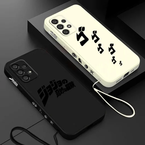 JoJo’s Bizarre Adventure Phone Case – Stylish Protection for Anime Fans