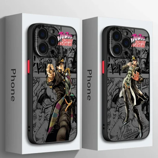 JoJo’s Bizarre Adventure Phone Case – Stylish Protection for Anime Fans