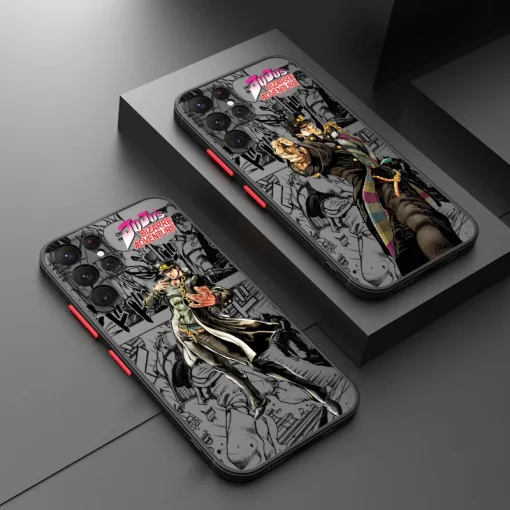 JoJo’s Bizarre Adventure Phone Case – Stylish Protection for Anime Fans