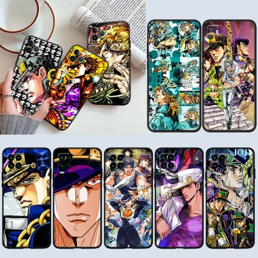 JoJo’s Bizarre Adventure Phone Case – Stylish Protection for Anime Fans