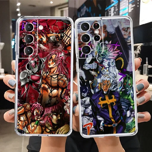 JoJo’s Bizarre Adventure Phone Case – Stylish Protection for Anime Fans