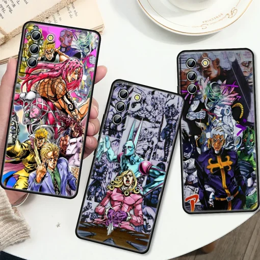 JoJo’s Bizarre Adventure Phone Case – Stylish Protection for Anime Fans