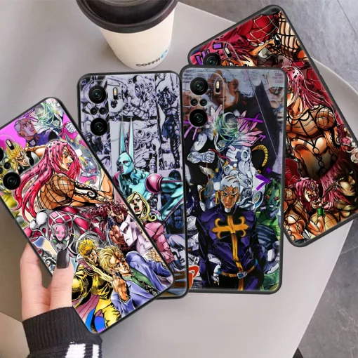 JoJo’s Bizarre Adventure Phone Case – Stylish Protection for Anime Fans