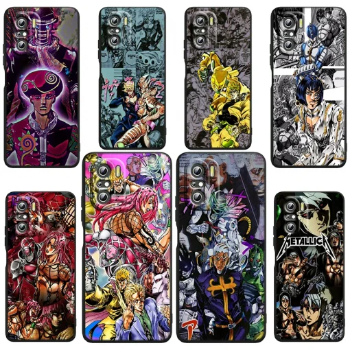 JoJo’s Bizarre Adventure Phone Case – Stylish Protection for Anime Fans