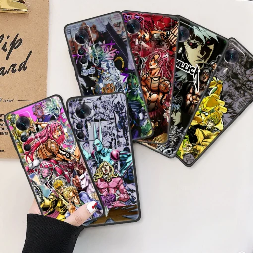 JoJo’s Bizarre Adventure Phone Case – Stylish Protection for Anime Fans