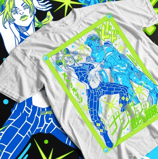 JoJo’s Bizarre Adventure t-shirt  – Premium Anime Tee