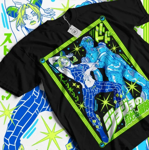 JoJo’s Bizarre Adventure t-shirt  – Premium Anime Tee