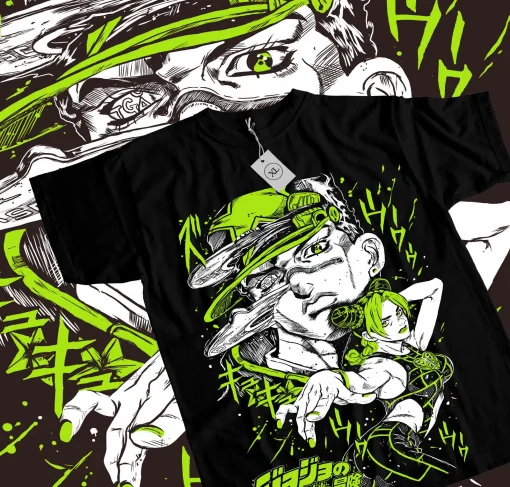 JoJo’s Bizarre Adventure t-shirt  – Premium Anime Tee