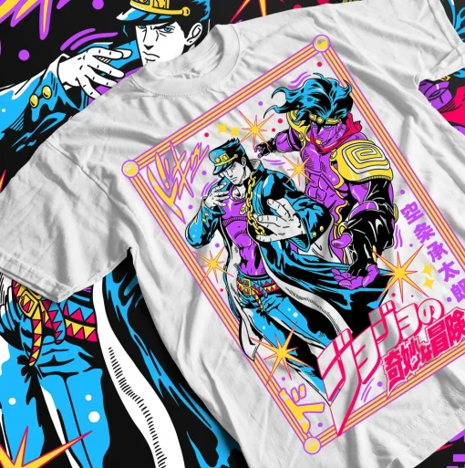 JoJo’s Bizarre Adventure t-shirt  – Premium Anime Tee