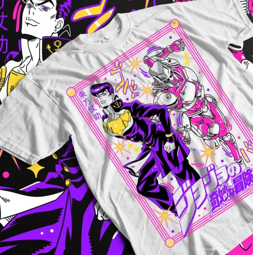 JoJo’s Bizarre Adventure t-shirt  – Premium Anime Tee