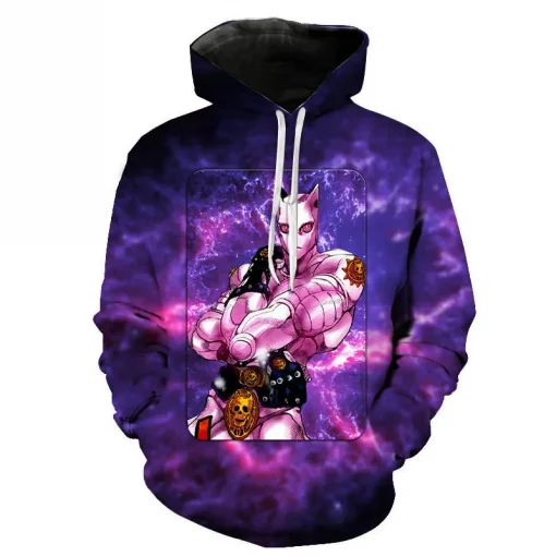 JoJo’s Bizarre Adventure Hoodie - Anime-Inspired Streetwear