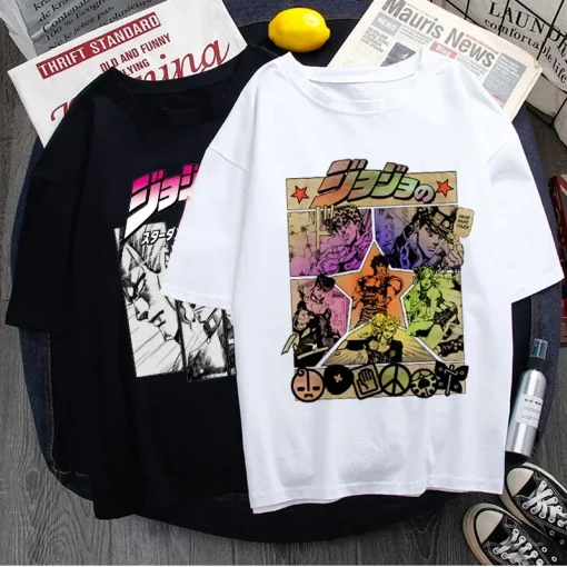 JoJo’s Bizarre Adventure t-shirt  – Premium Anime Tee