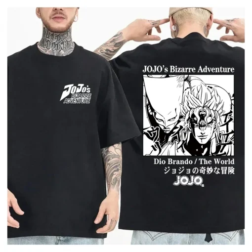 JoJo’s Bizarre Adventure t-shirt  – Premium Anime Tee