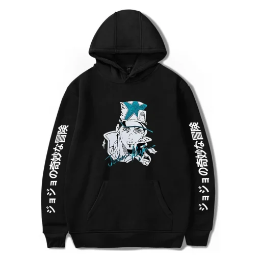 JoJo’s Bizarre Adventure Hoodie - Anime-Inspired Streetwear