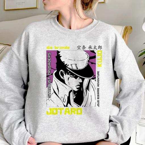 JoJo’s Bizarre Adventure Hoodie - Anime-Inspired Streetwear