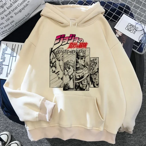 JoJo’s Bizarre Adventure Hoodie - Anime-Inspired Streetwear