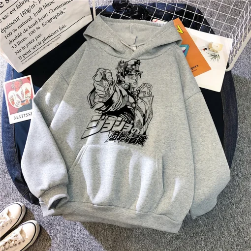 JoJo’s Bizarre Adventure Hoodie - Anime-Inspired Streetwear