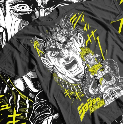 JoJo’s Bizarre Adventure t-shirt  – Premium Anime Tee