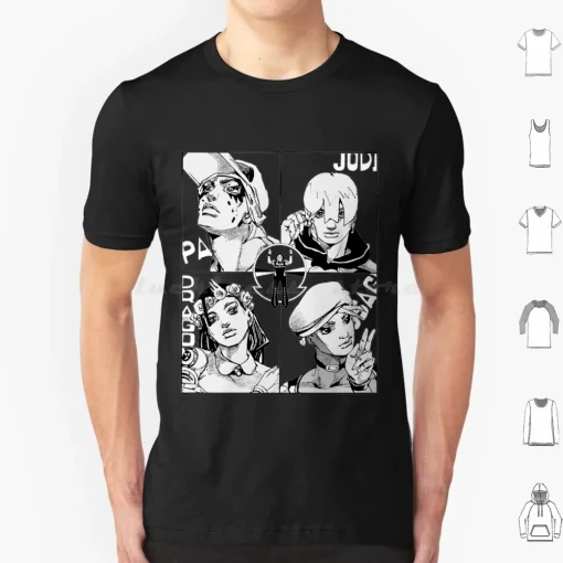 JoJo’s Bizarre Adventure t-shirt  – Premium Anime Tee