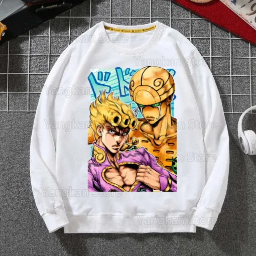 JoJo’s Bizarre Adventure Hoodie - Anime-Inspired Streetwear