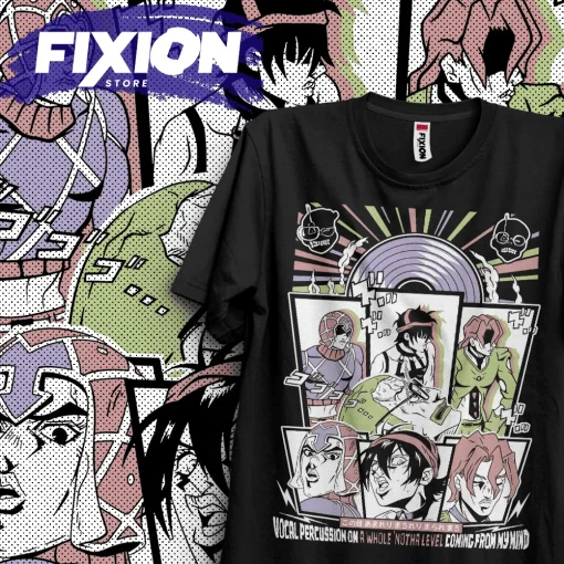 JoJo’s Bizarre Adventure t-shirt  – Premium Anime Tee