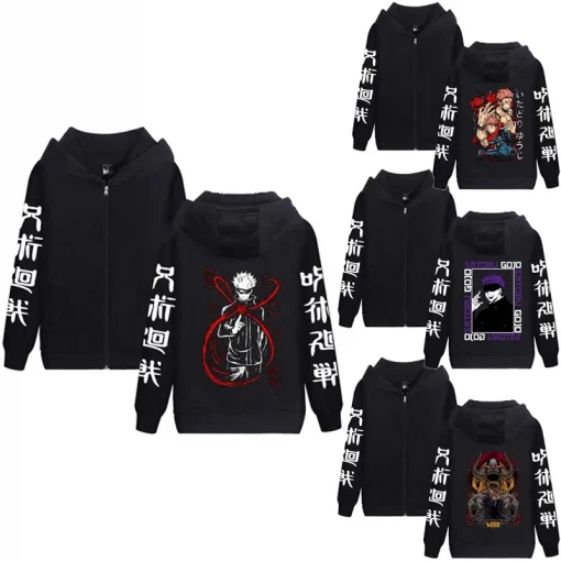 Jujutsu Kaisen Hoodie - Anime-Inspired Streetwear