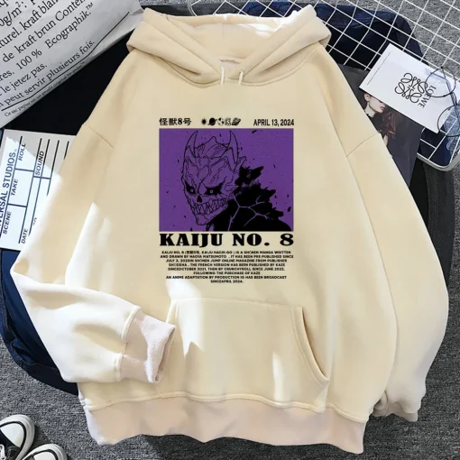 Kaiju No.8 Hoodie Collection