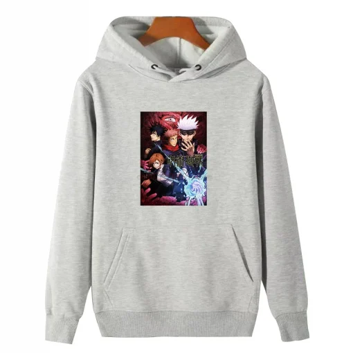 Jujutsu Kaisen Hoodie - Anime-Inspired Streetwear