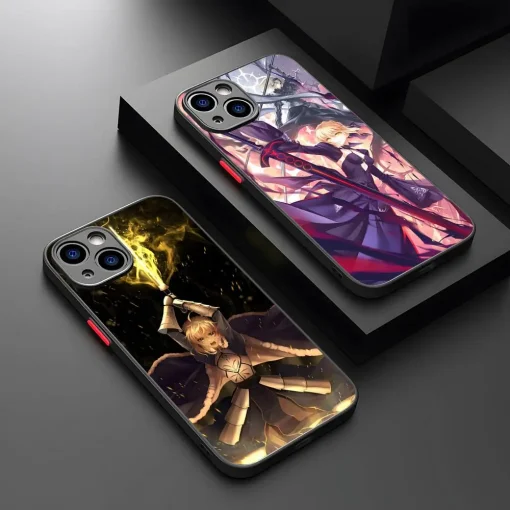 Fate Stay Night Phone Case – Anime Characters & Durable Protection