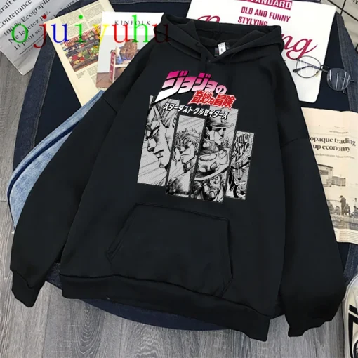 JoJo’s Bizarre Adventure Hoodie - Anime-Inspired Streetwear