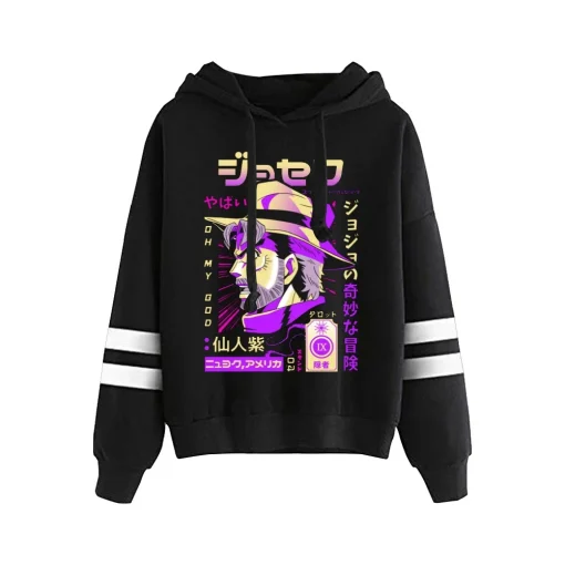 JoJo’s Bizarre Adventure Hoodie - Anime-Inspired Streetwear