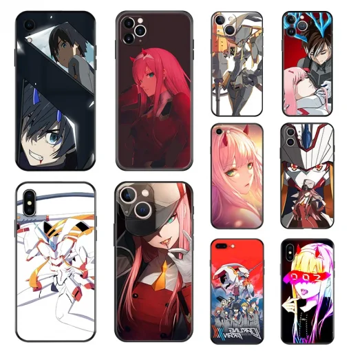 Darling in the FRANXX Phone case collection anime wear shop