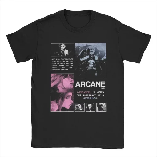 Arcane T-Shirt  – Premium Anime Tee