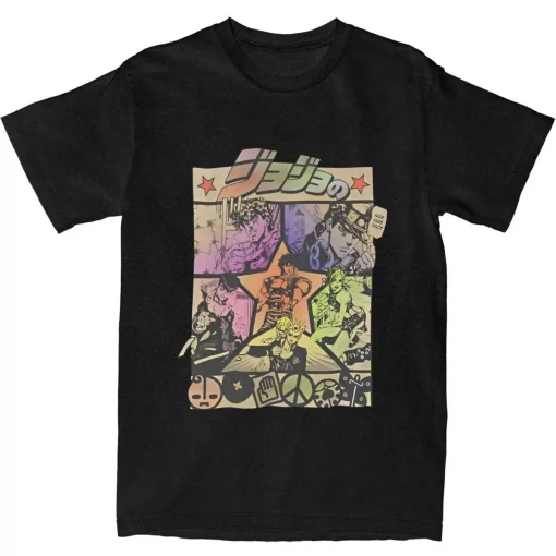 JoJo’s Bizarre Adventure t-shirt  – Premium Anime Tee