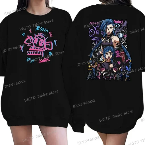 Anime ARCANE Hoodie - Premium Quality