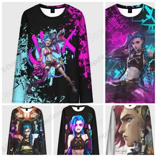 Arcane T-Shirt  – Premium Anime Tee