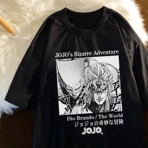 JoJo’s Bizarre Adventure t-shirt  – Premium Anime Tee