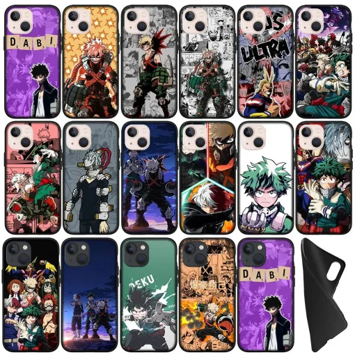 My Hero Academia Phone Case Collection