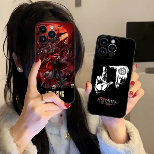 Anime Hellsing phone case collection