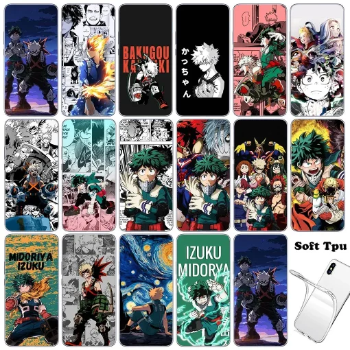 My Hero Academia Phone Case Collection