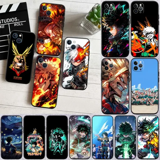 My Hero Academia Phone Case Collection