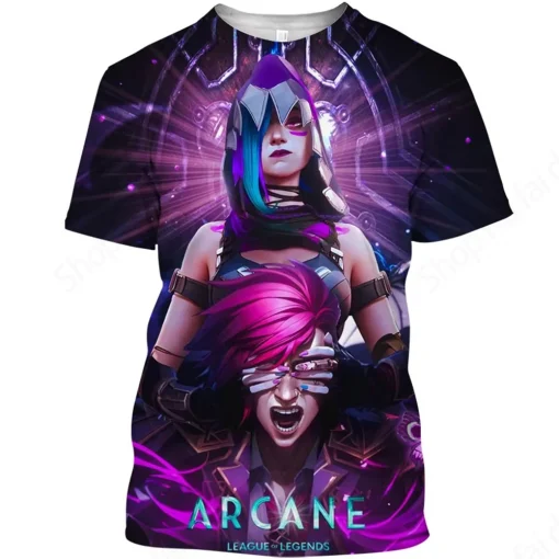 Arcane T-Shirt  – Premium Anime Tee