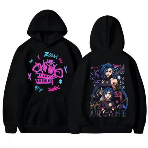 Anime ARCANE Hoodie - Premium Quality